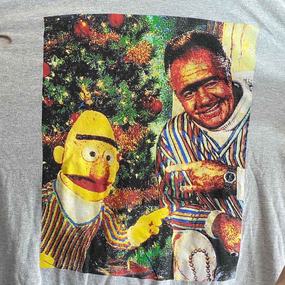 Double Wonderful Paulie Walnuts & Bert, Long Sleeve Los Angeles Apparel XL